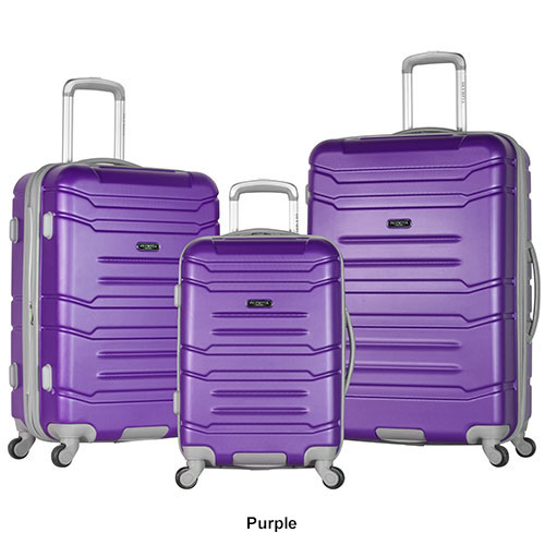 Olympia USA Denmark 3pc. Hardside Spinner Luggage Set