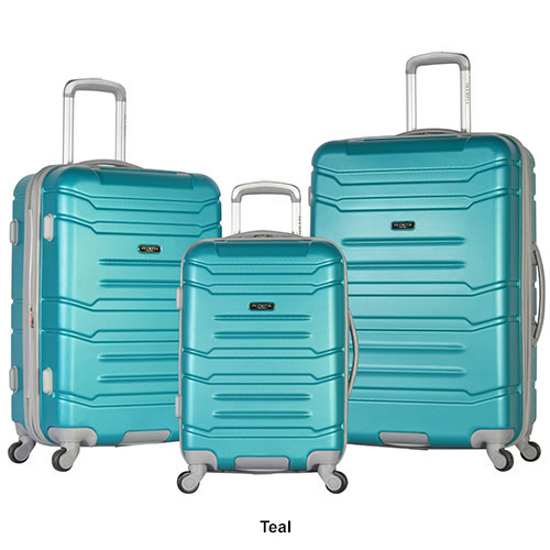 Olympia USA Denmark 3pc. Hardside Spinner Luggage Set