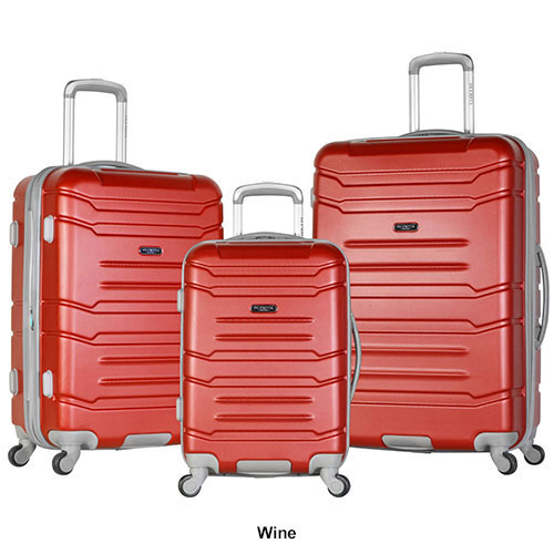 Olympia USA Denmark 3pc. Hardside Spinner Luggage Set