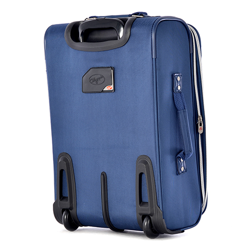 Olympia USA 3pc. Hamburg Upright Luggage Set-Navy