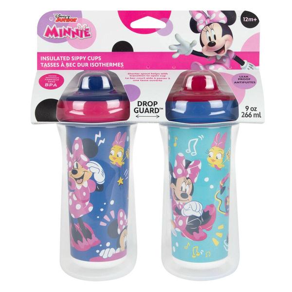 Baby Girl The First Years(R) 2pk. Minnie Insulated Sippy Cups