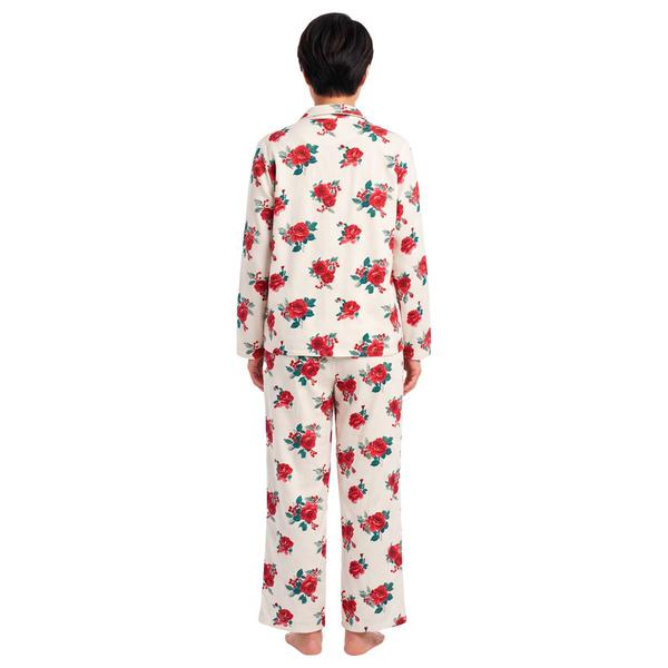 Womens Carole Hochman Floral Long Sleeve Pajama Set alternate view