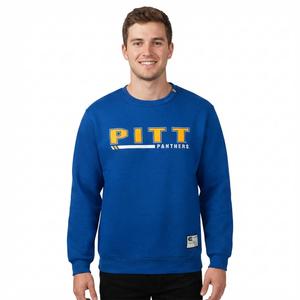 Mens Colosseum(tm) Athletics PITT Crew Neck Sweatshirt