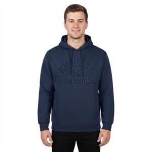 Mens Colosseum(tm) Athletics Michigan Pullover Tonal Hoodie