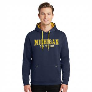 Mens Colosseum(tm) Athletics Michigan Pullover Hoodie