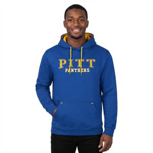 Mens Colosseum(tm) Athletics PITT Pullover Hooded Sweatshirt