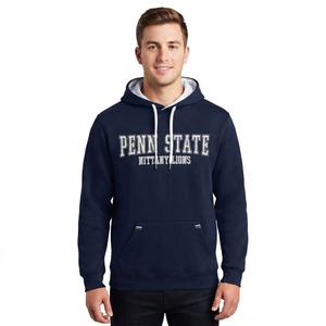 Mens Colosseum(tm) Athletics Penn State Pullover Hooded Sweatshirt