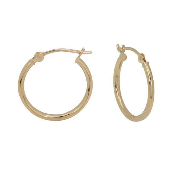 Candela Hoop Earrings in 14kt. Yellow Gold