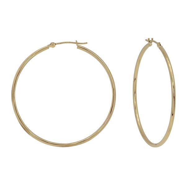 Candela 14kt. Yellow Gold Hoop Earrings