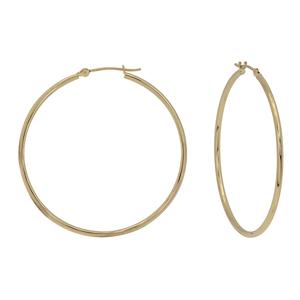 Candela 14kt. Yellow Gold Hoop Earrings