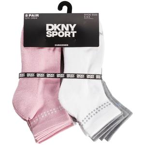 Womens DKNY 8pk. Quarter Top Socks alternate view