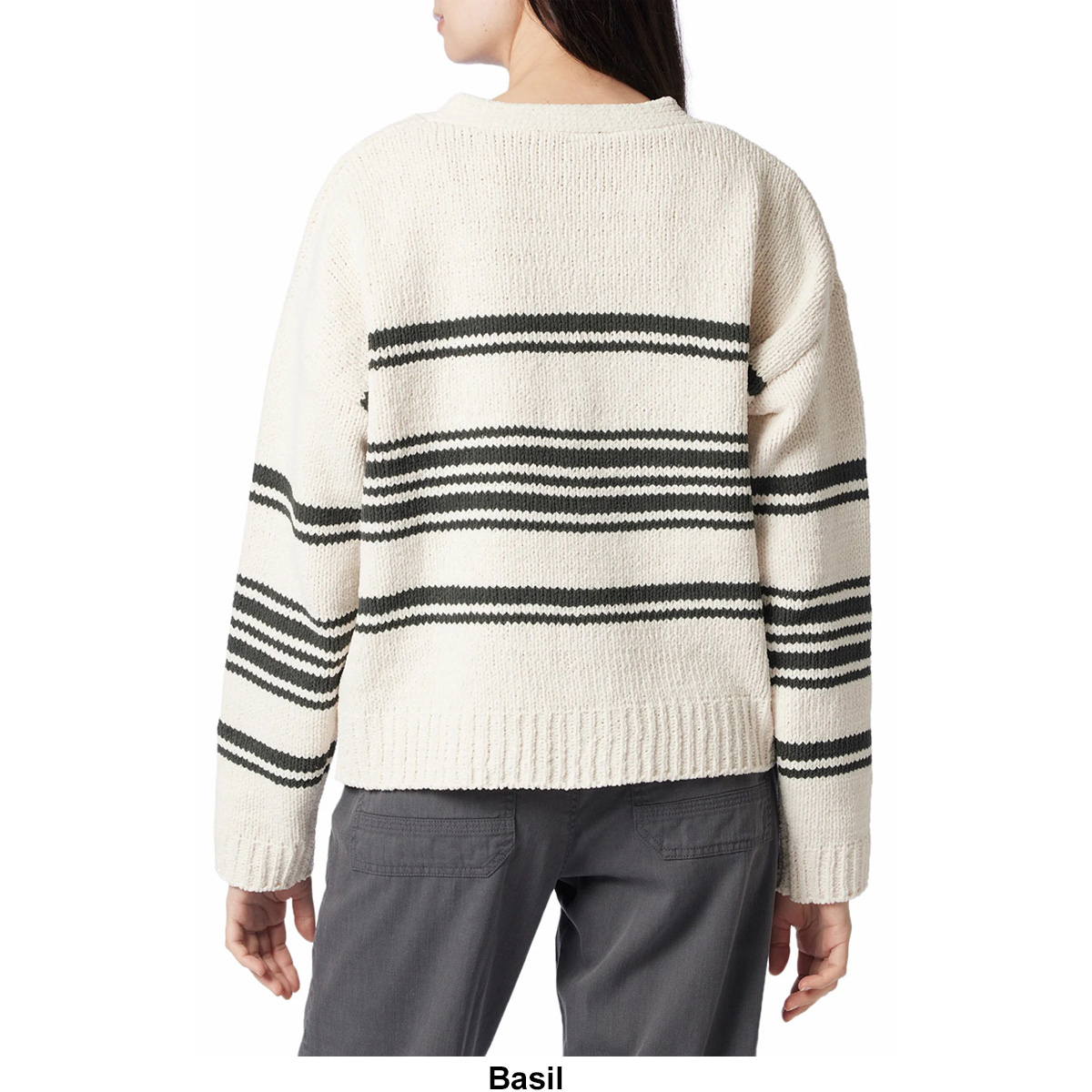 Womens Supplies By UNIONBAY(R) Julianne Stonewall  Stripe Cardigan