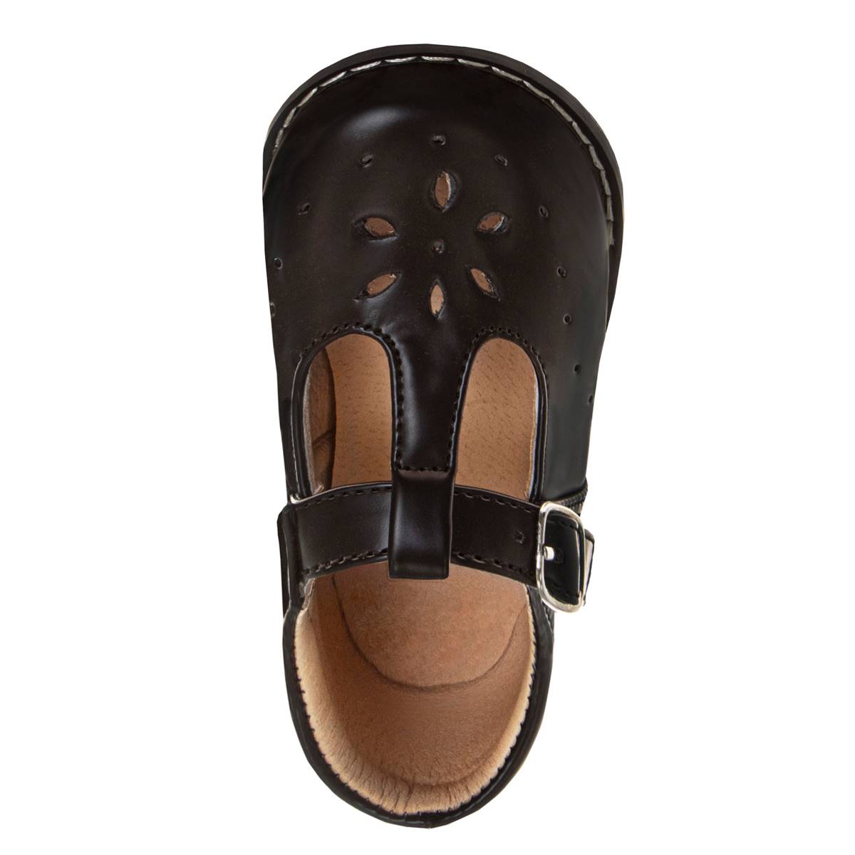 Big Girls Josmo T-Strap Flats