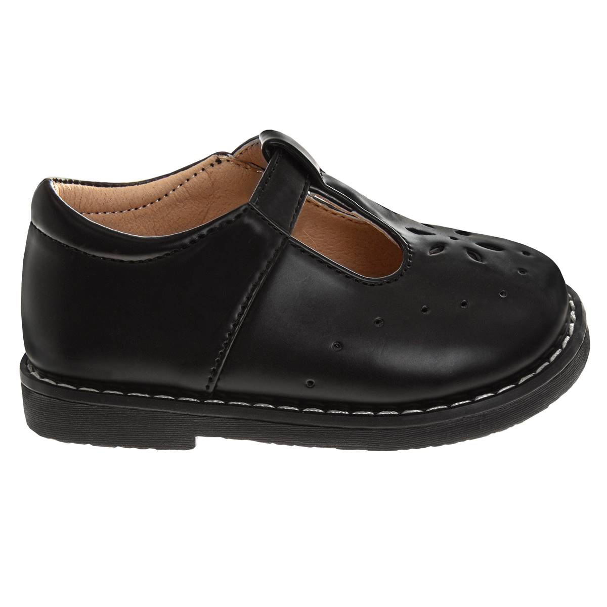 Big Girls Josmo T-Strap Flats