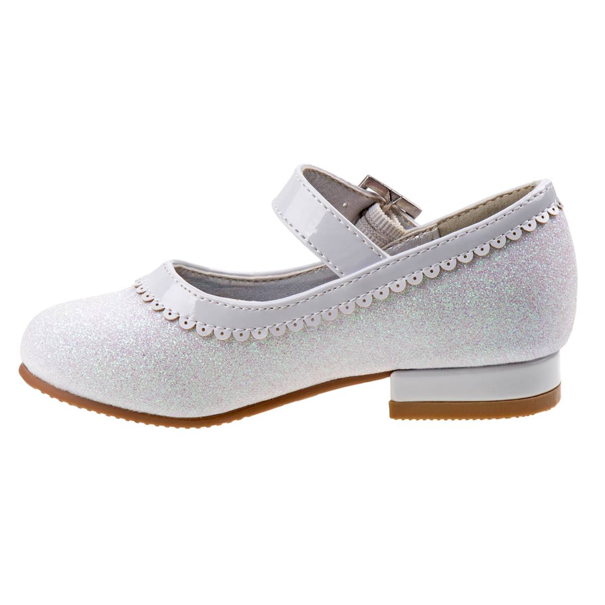 Little Girls Josmo Mary Jane Glitter Heels