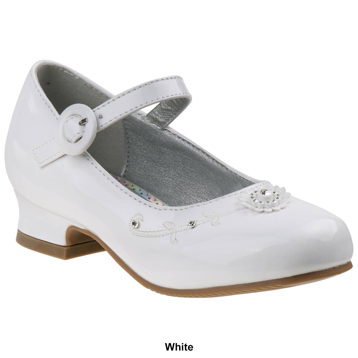 Little Girls Josmo Mary Jane Patent Heels