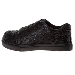 Big Girls Badgley Mischka Glitzy Fashion Sneakers alternate view
