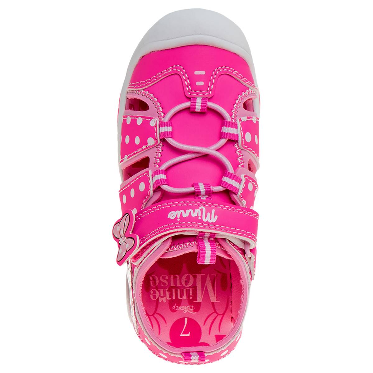 Disney Little Girls Disney Minnie Mouse Closed Toe Sport Sandals |  MarketFair Shoppes