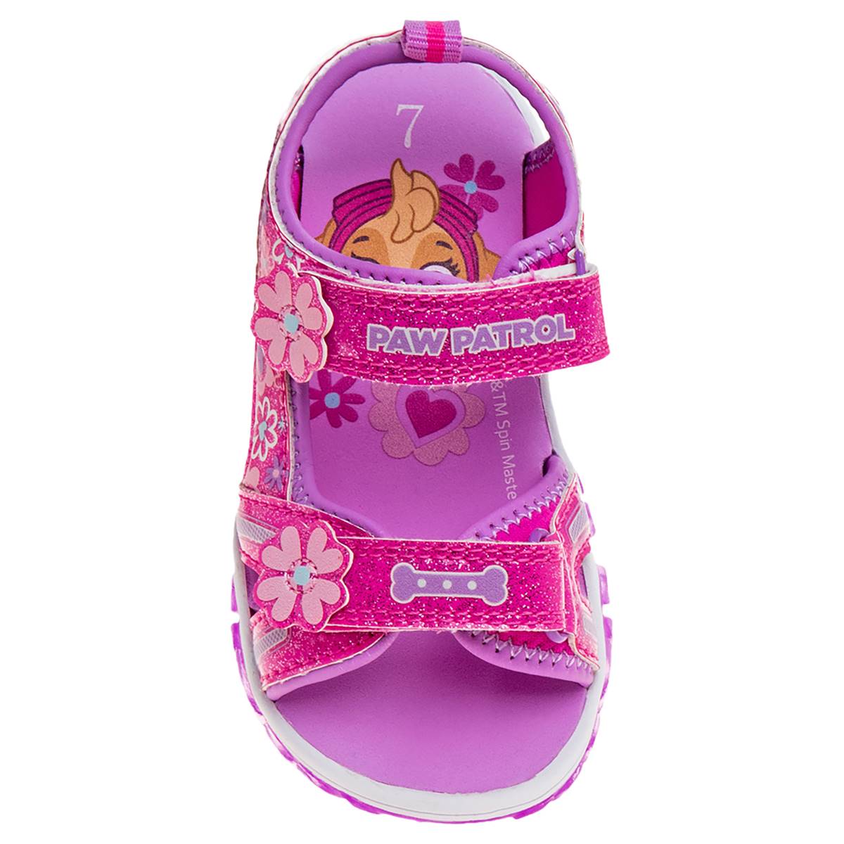 Little Girls Nickelodeon Paw Patrol Open Toe Sport Sandals