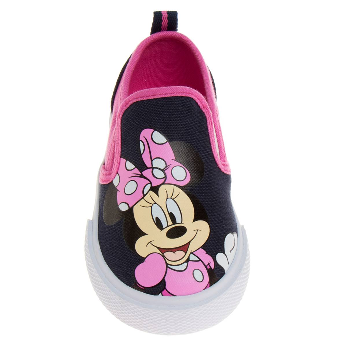 Little Girls Disney Minnie Mouse Slip-On Fashion Sneakers