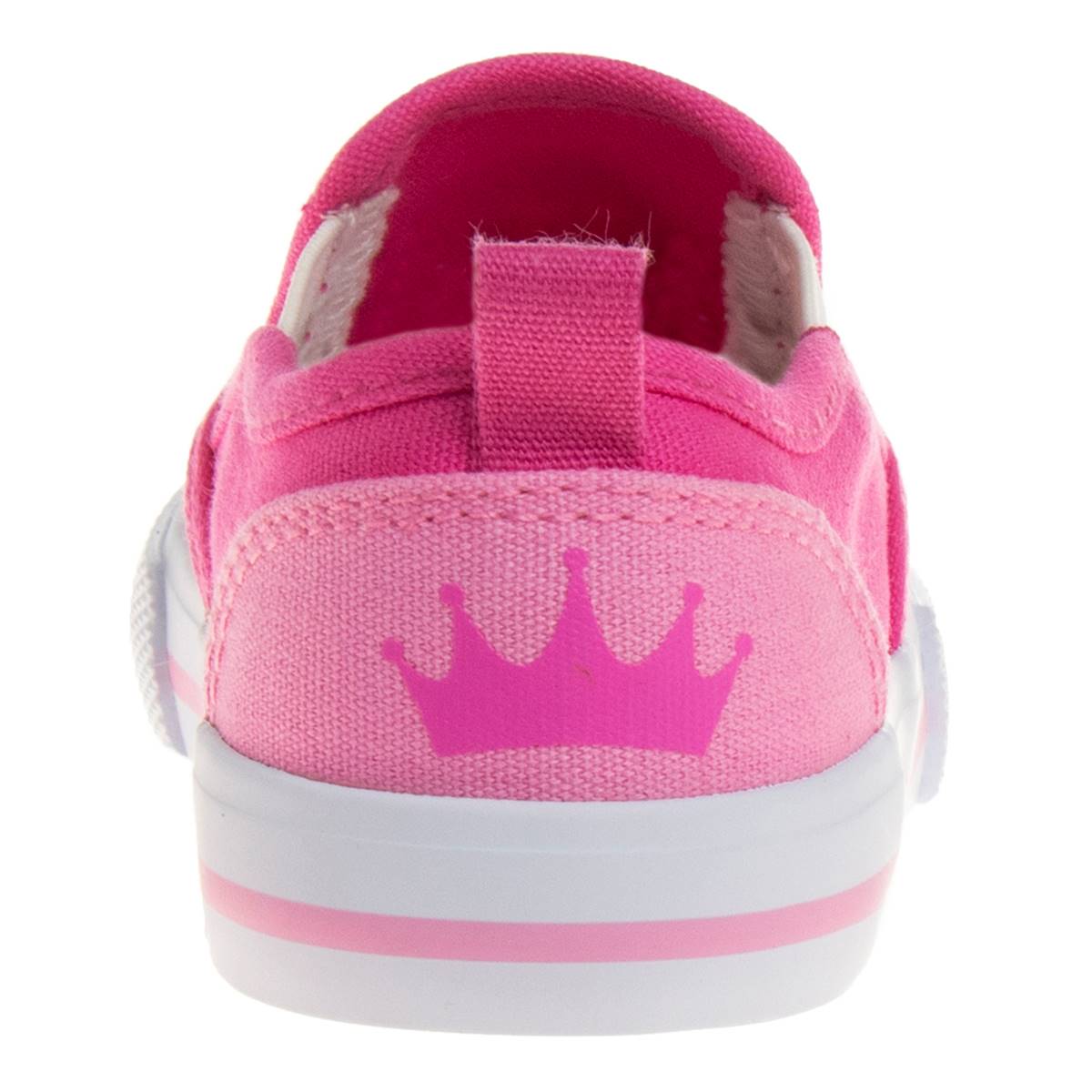 Little Girls Disney Princesses Slip-On Fashion Sneakers