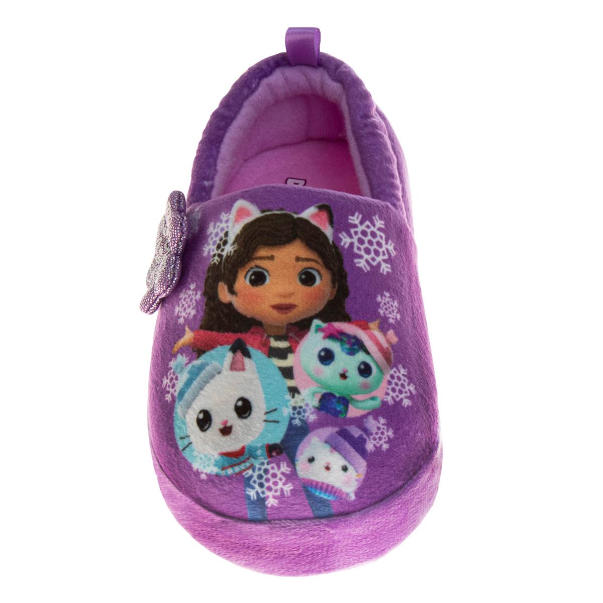 Little Girls Gabby's Dollhouse Snowflake Slippers