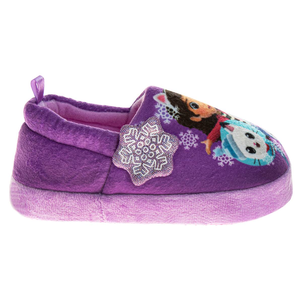 Little Girls Gabby's Dollhouse Snowflake Slippers