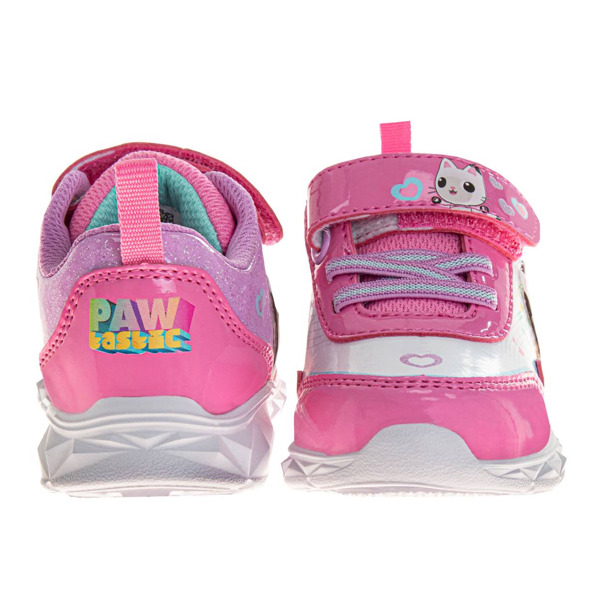 Little Girls Gabby's Dollhouse Light Up Fashion Sneakers