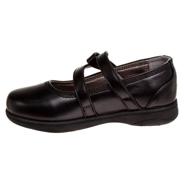 Big Girls French Toast(R) Mary Jane Hook & Loop Flats alternate view