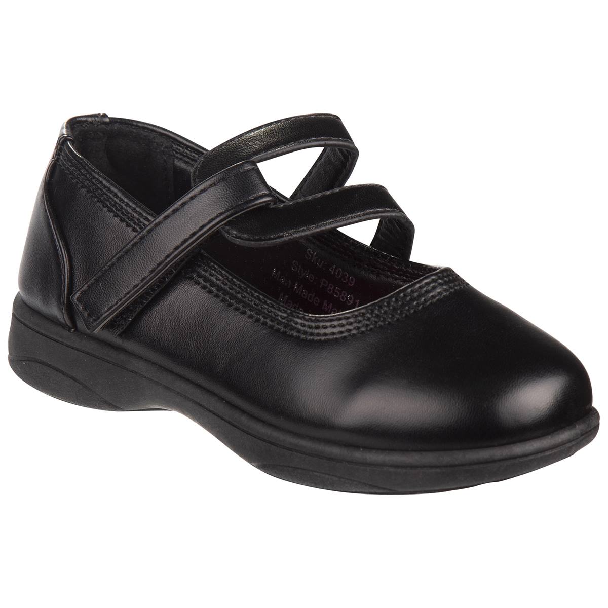 Little Girls Petalia(R) Mary Jane Hook & Loop Flats