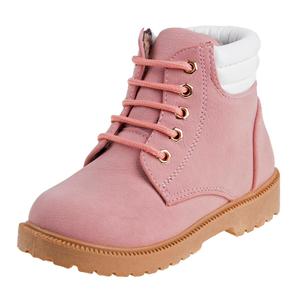 Big Girls Rugged Bear Lace-Up Boots