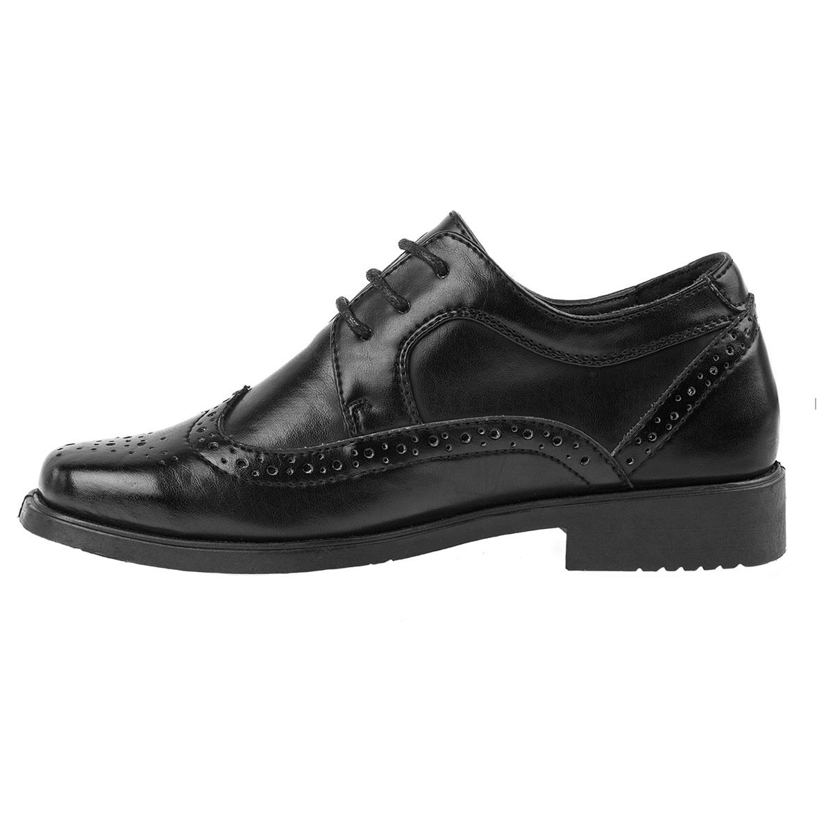 Big Boys Josmo Lace Wingtip Dress Oxfords