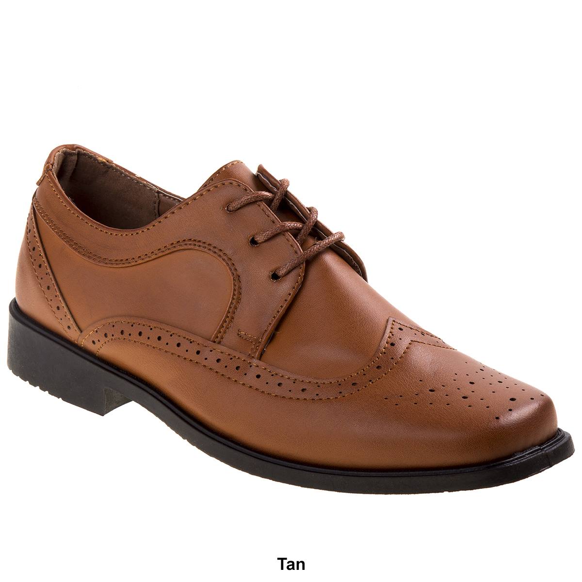 Big Boys Josmo Lace Wingtip Dress Oxfords