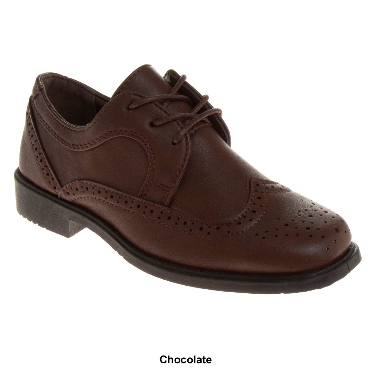 Big Boys Josmo Lace Wingtip Dress Oxfords