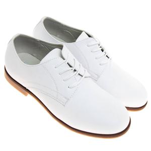 Boys Josmo Lace Up White Dress Oxfords alternate view