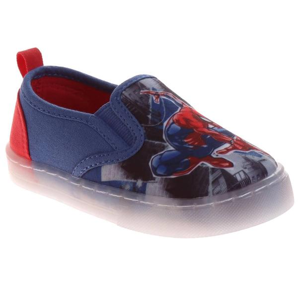 Little Boys Marvel(tm) Spider-Man Slip-On Canvas Sneakers