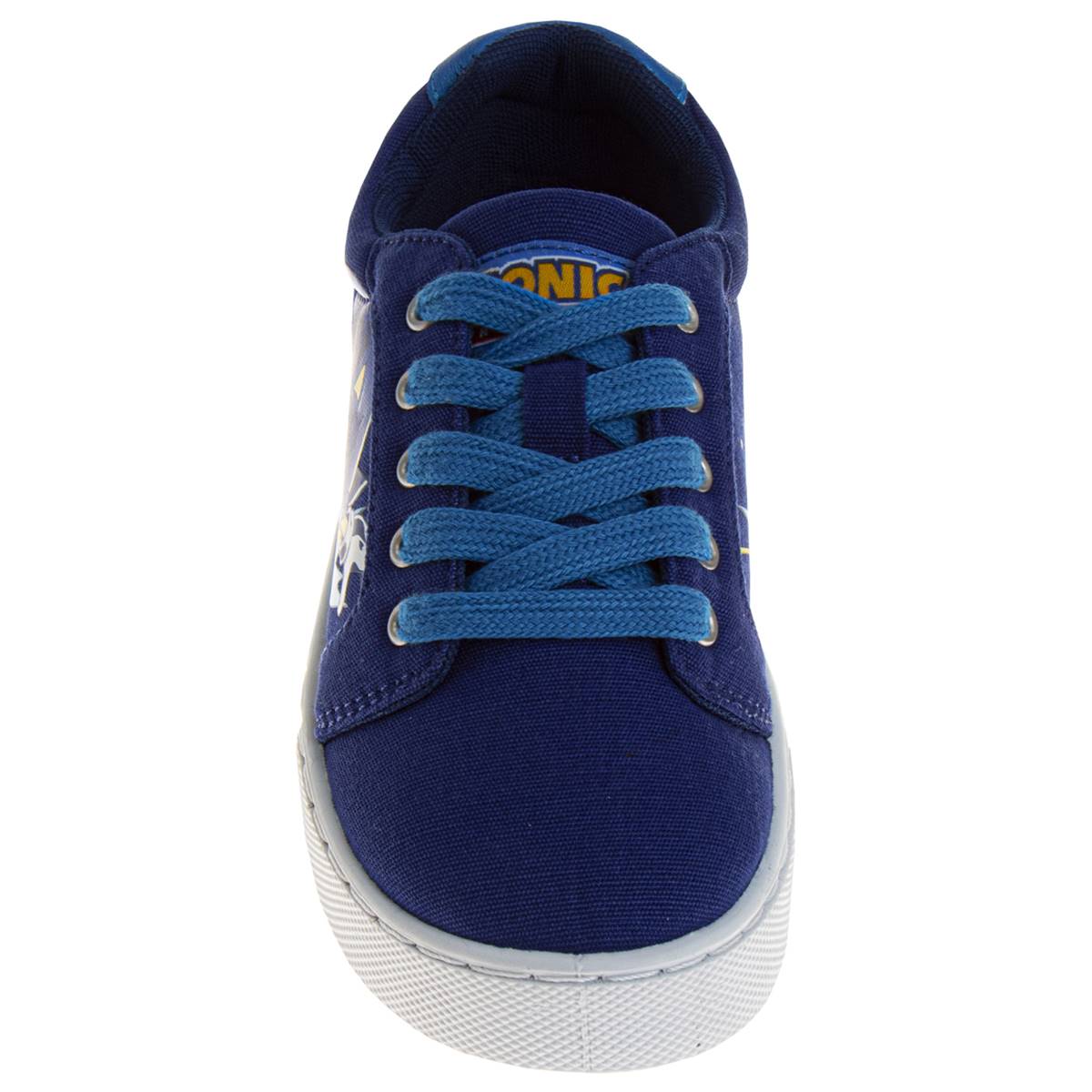 Big Boys SEGA Sonic The Hedgehog Lace Up Canvas Sneakers