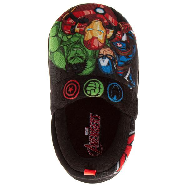 Little Boys Marvel Avengers Dual Size Slippers alternate view