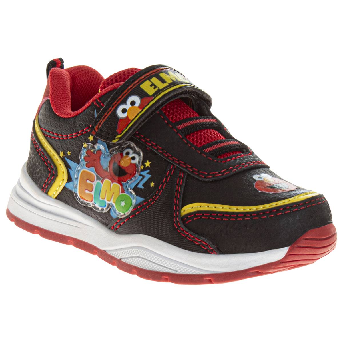 Little Kids Sesame Street Elmo Hook & Loop Fashion Sneaker