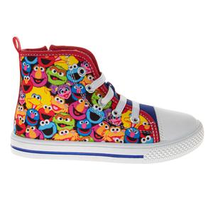 Little Kid Sesame Street(R) Your Friends Hi-Top Fashion Sneakers alternate view