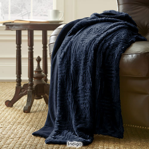 Modern Threads Luxury Faux Fur Throw