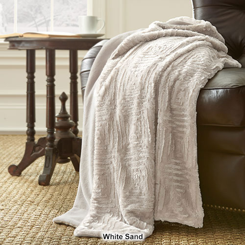 Modern Threads Luxury Faux Fur Throw