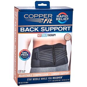 Copper Fit Rapid Relief Back Support