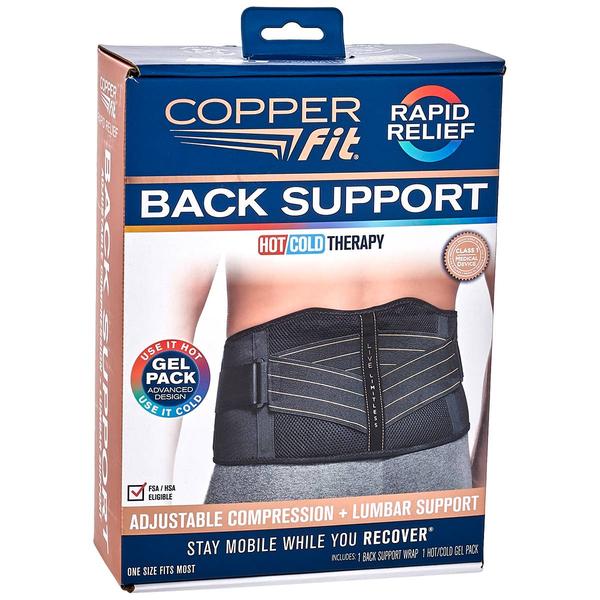 Copper Fit Rapid Relief Back Support