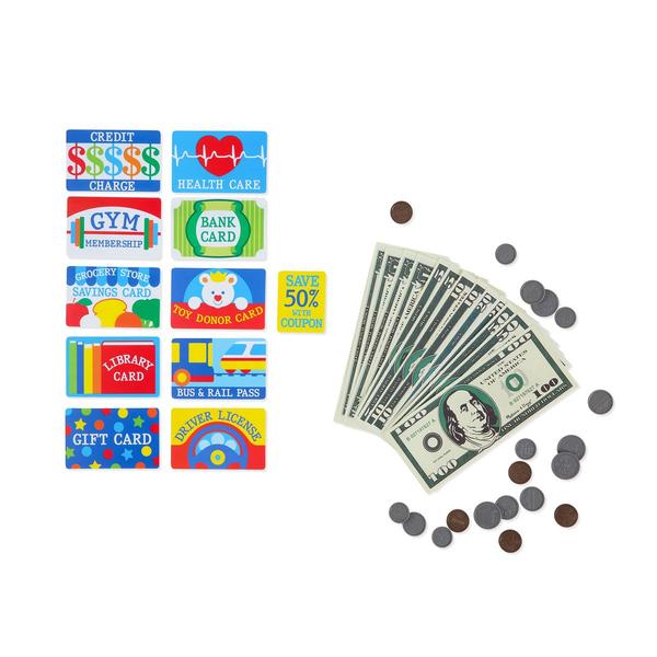 Melissa & Doug(R) 45pc. Pretend to Spend Wallet alternate view