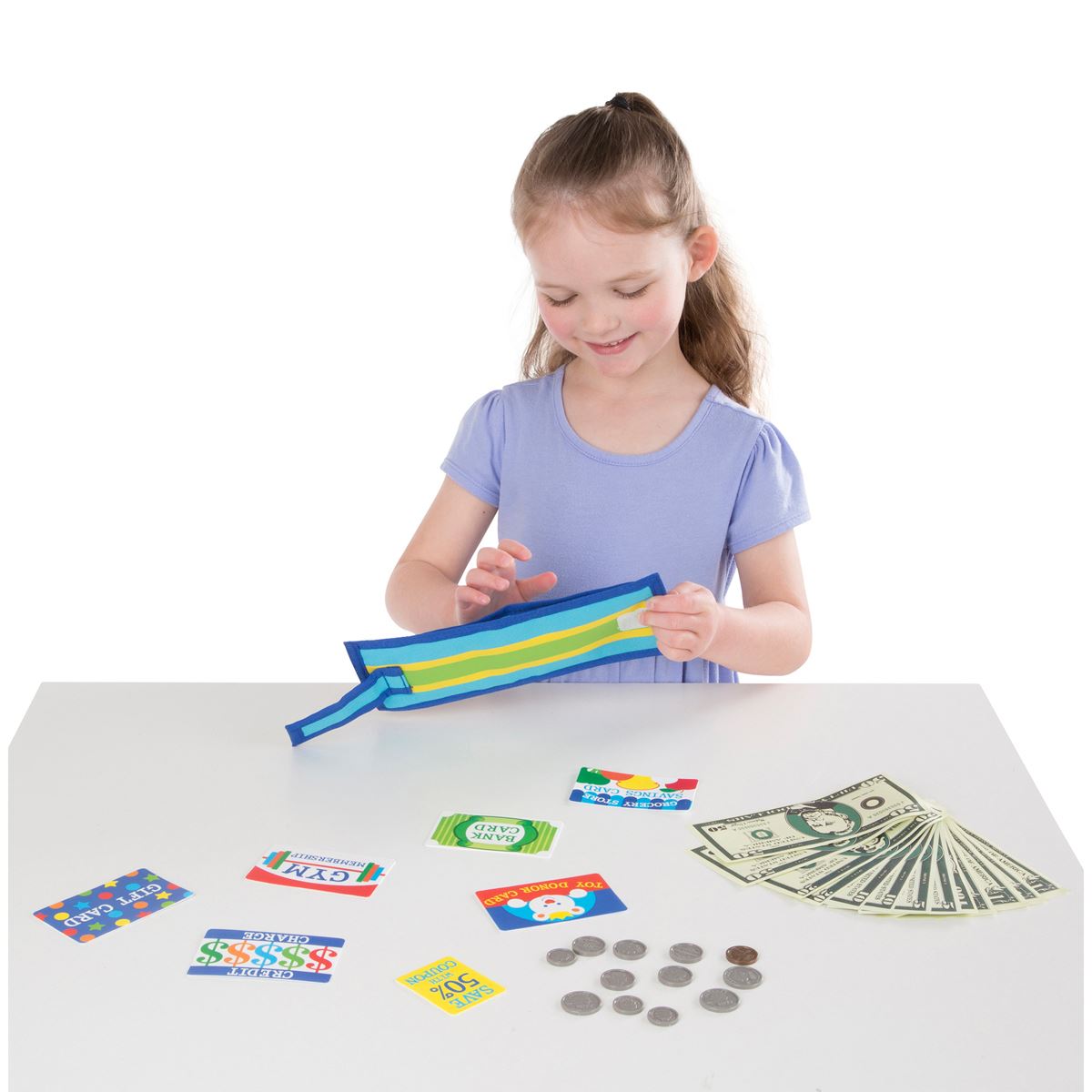 Melissa & Doug(R) 45pc. Pretend To Spend Wallet