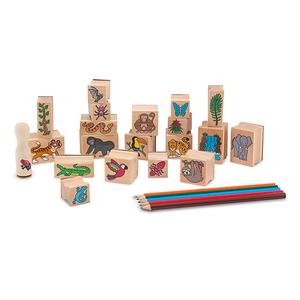 Melissa & Doug(R) Stamp-A-Scene-Rain Forest