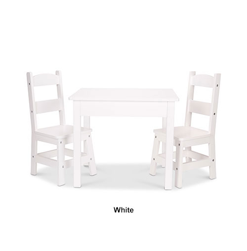 Melissa & Doug(R) Wooden Table & Chairs