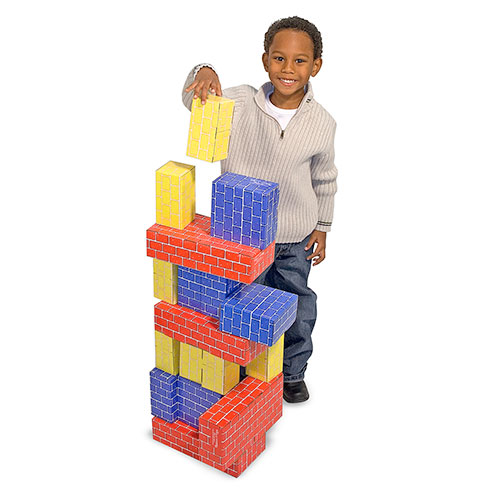 Melissa & Doug(R) Jumbo Cardboard Blocks