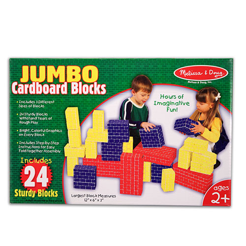 Melissa & Doug(R) Jumbo Cardboard Blocks